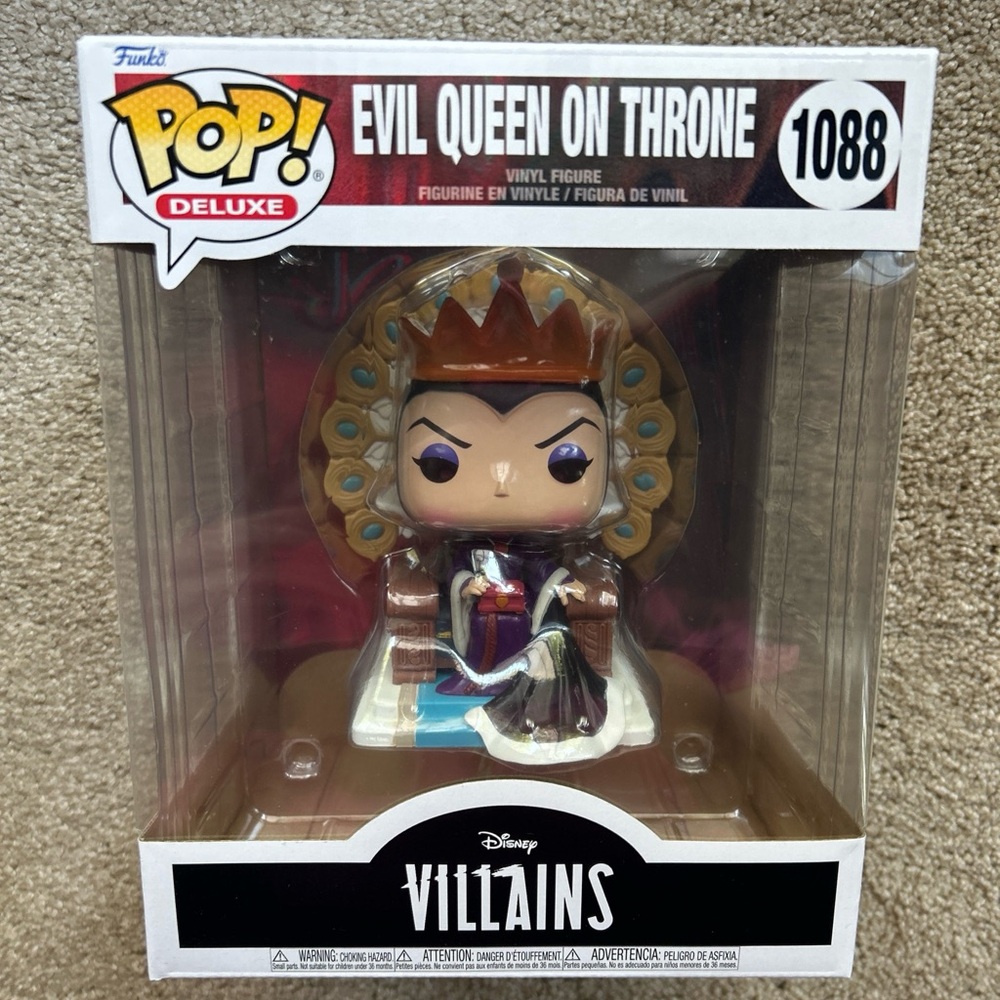 Funko Pop! Deluxe Disney Evil Queen on Throne #1088